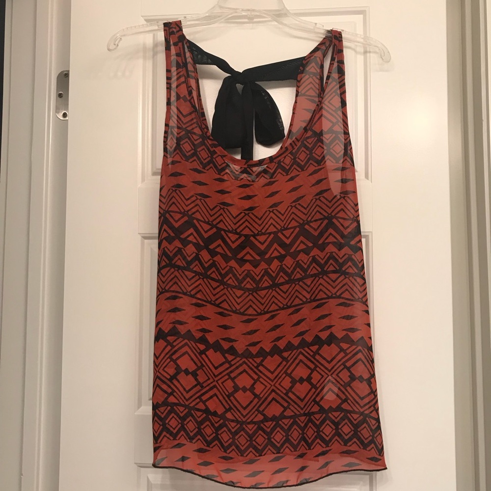 Sheer Top for Game Day